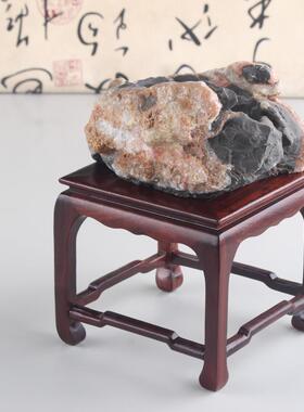 非HED531洲酸枝实茶木奇正方佛像架壶石玉器摆件花瓶花盆盆景石头
