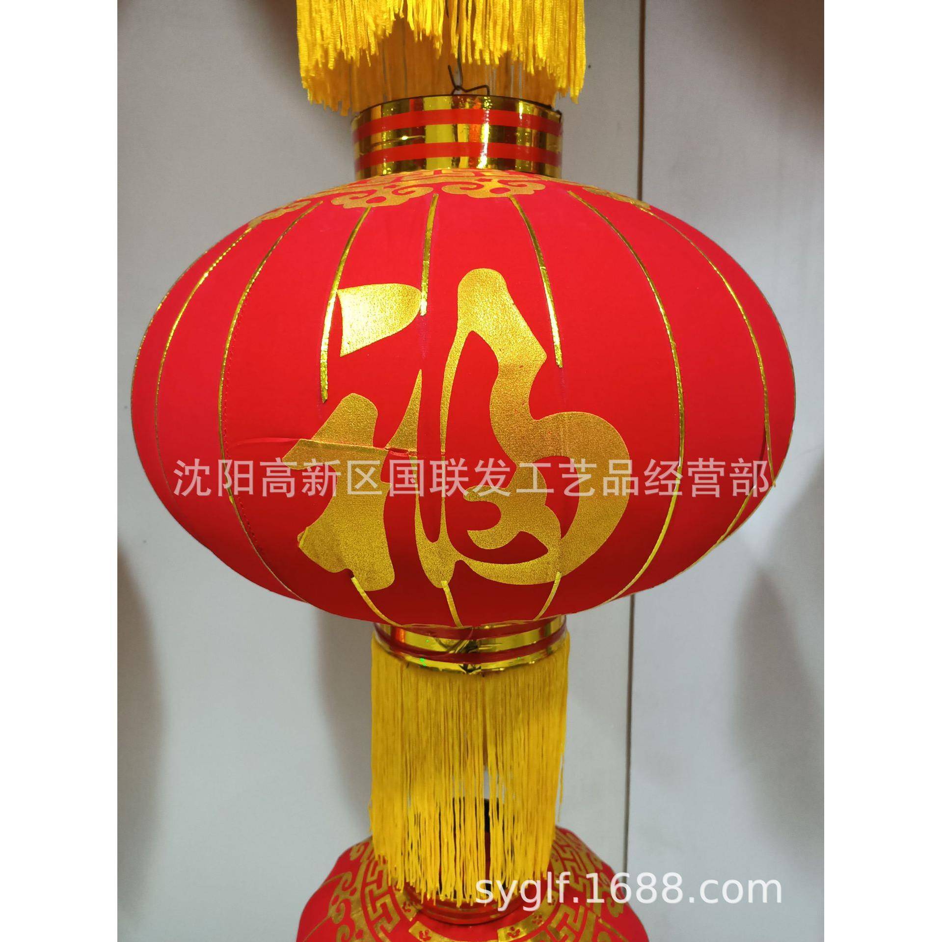 塑料仿古塑料灯走马灯笼旋转喜庆用品红宫木灯色电动走ZWM马灯笼