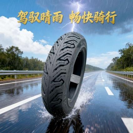 轮托加厚磨用砂面防滑摩车半热熔电动车通三轮车真胎空716轮胎