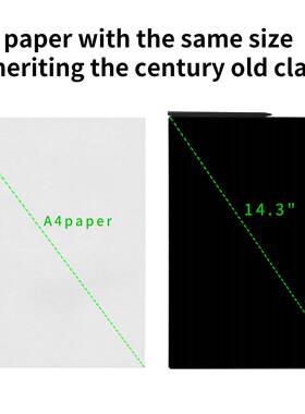 C新款14.3面寸全屏液晶手写画板LD儿412童无边框绘写字板小黑板