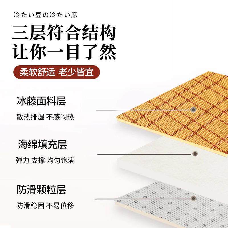 凉席床垫遮盖物夏121季225新款夏天打地米铺睡神器0加垫厚榻榻垫,床上用品,冰丝席,淘宝优惠券,粉丝福利购,淘宝优惠卷