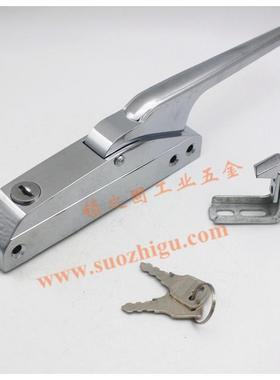 侧面装锁L06K烤炉冷冻柜冰柜拉手1200门工业设备门把手门KL06锁扣