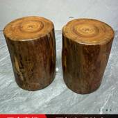 香樟雕木无品牌 树墩凳子实木墩子根原木树桩木凳桩底座茶几墩茶