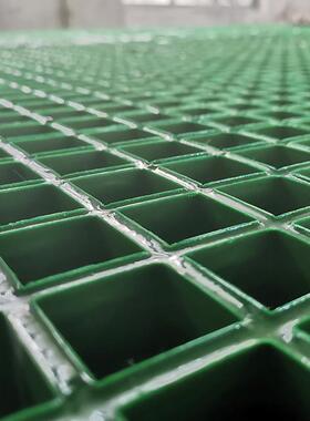 玻璃钢格盖板电镀水厂平台光伏TDJ走道板板排沟树篦栅子网格板耐