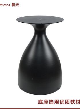 北轻奢实木形圆桌酒店公寓小户型圆欧FT-CZ228桌餐餐厅户外简约五