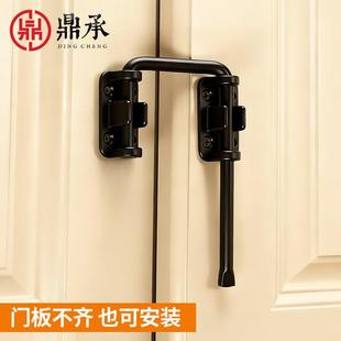 厚直角固定通用铜门扣锁卡扣多角加1311度旋转万向酒店防盗门栓插