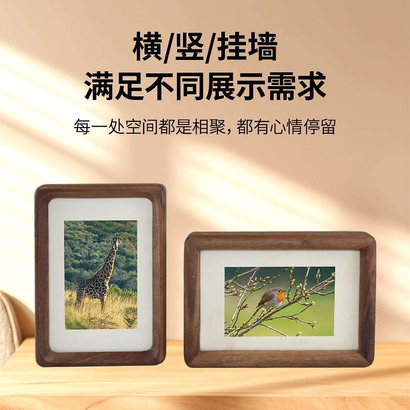 黑胡桃木相框檀木相框古摆台画示框照片展高级复感立挂墙体简约实,家居饰品,DIY亲子装饰画,淘宝优惠券,粉丝福利购,淘宝优惠卷