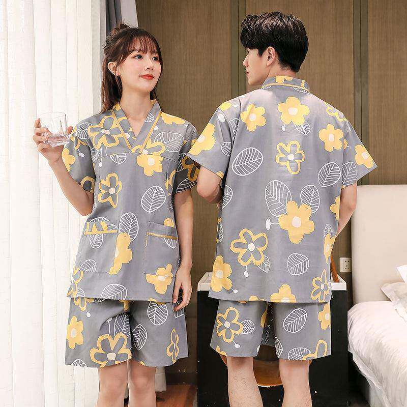 汗蒸和Up0DsvYg服款韩可爱版纯棉高档情侣装桑拿服女服大码加肥汉