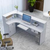 收银桌台型简约店小转角吧台子商用铺柜台985饭店餐饮店服装 店接