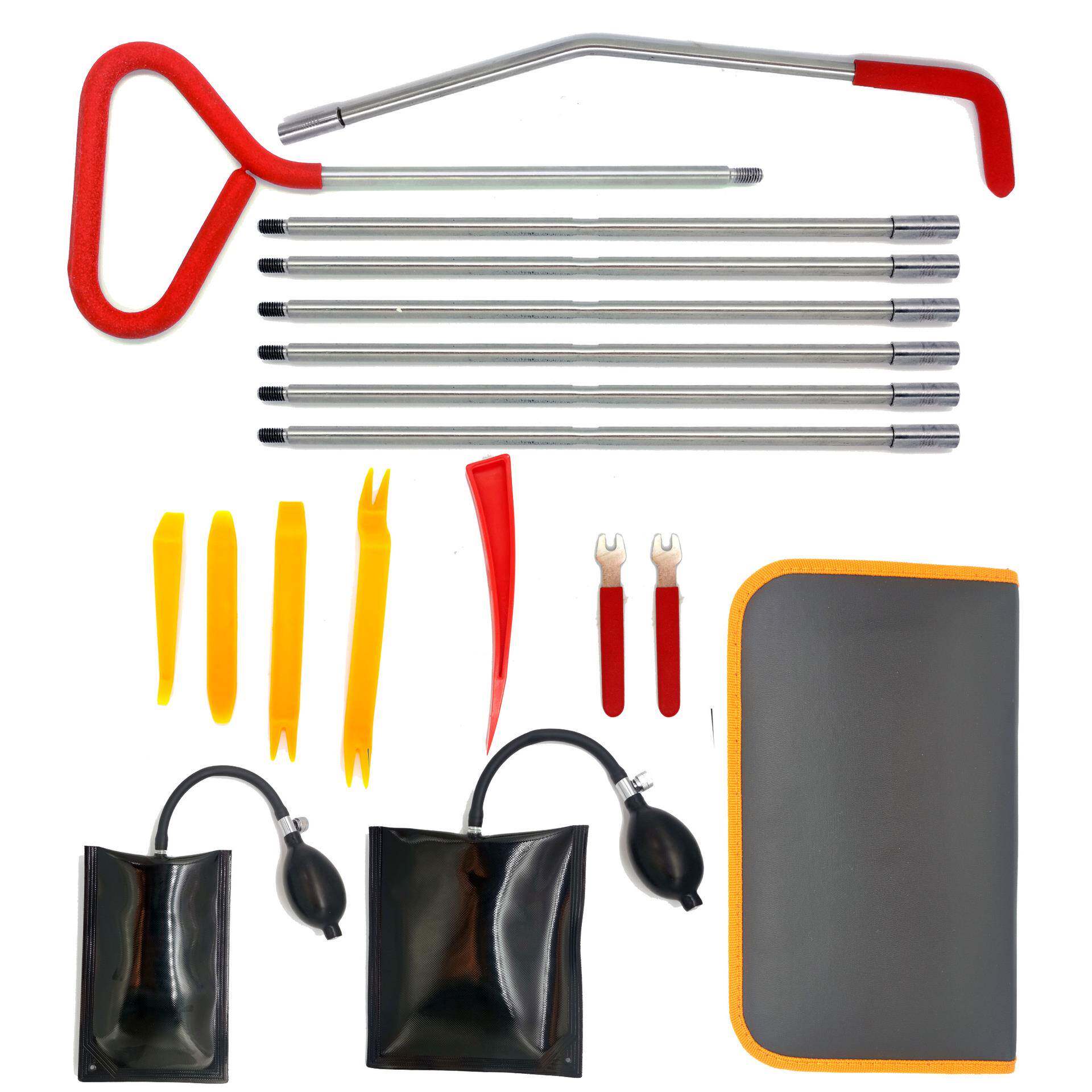 门窗装气囊汽维修工具安套装拉杆大A塑件汽79329修工具车套料装