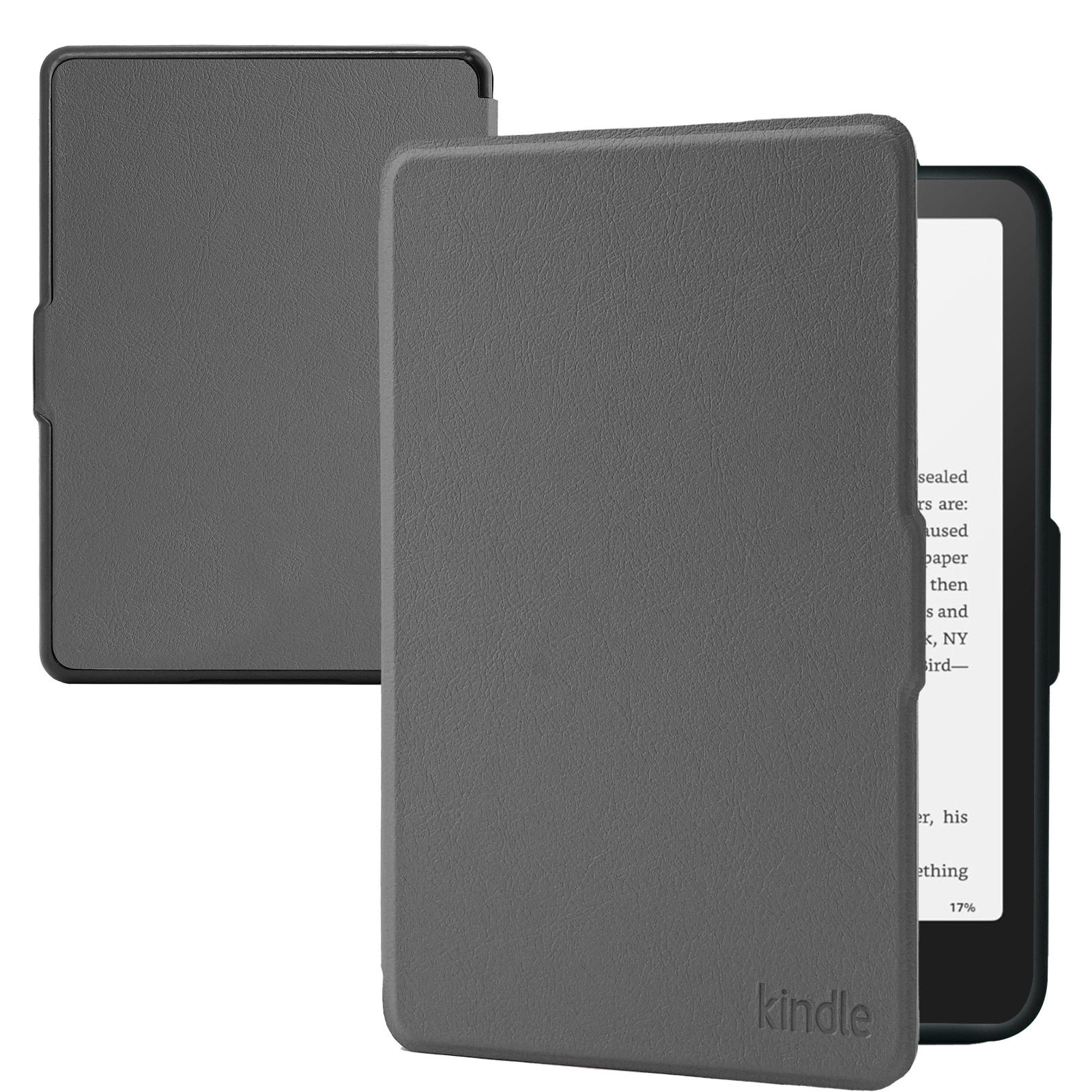 适用kindle7代磁吸休眠保护壳WP63GW翻盖保护套全包防摔kindle499 - 实物图