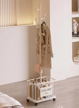 卧室脏架衣篓落地30854挂衣衣帽架床床边客衣厅放服神器尾衣架置