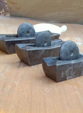 石手碾子唐茶代宋代碾捣药臼青碾TZL药器茶粉研磨抹茶碾工磨粉