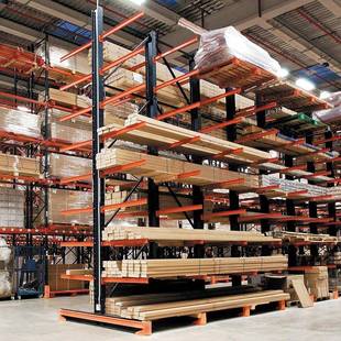 642货悬臂架型重管仓储单双面多层调节可定制托臂式 料架钢铝材阁