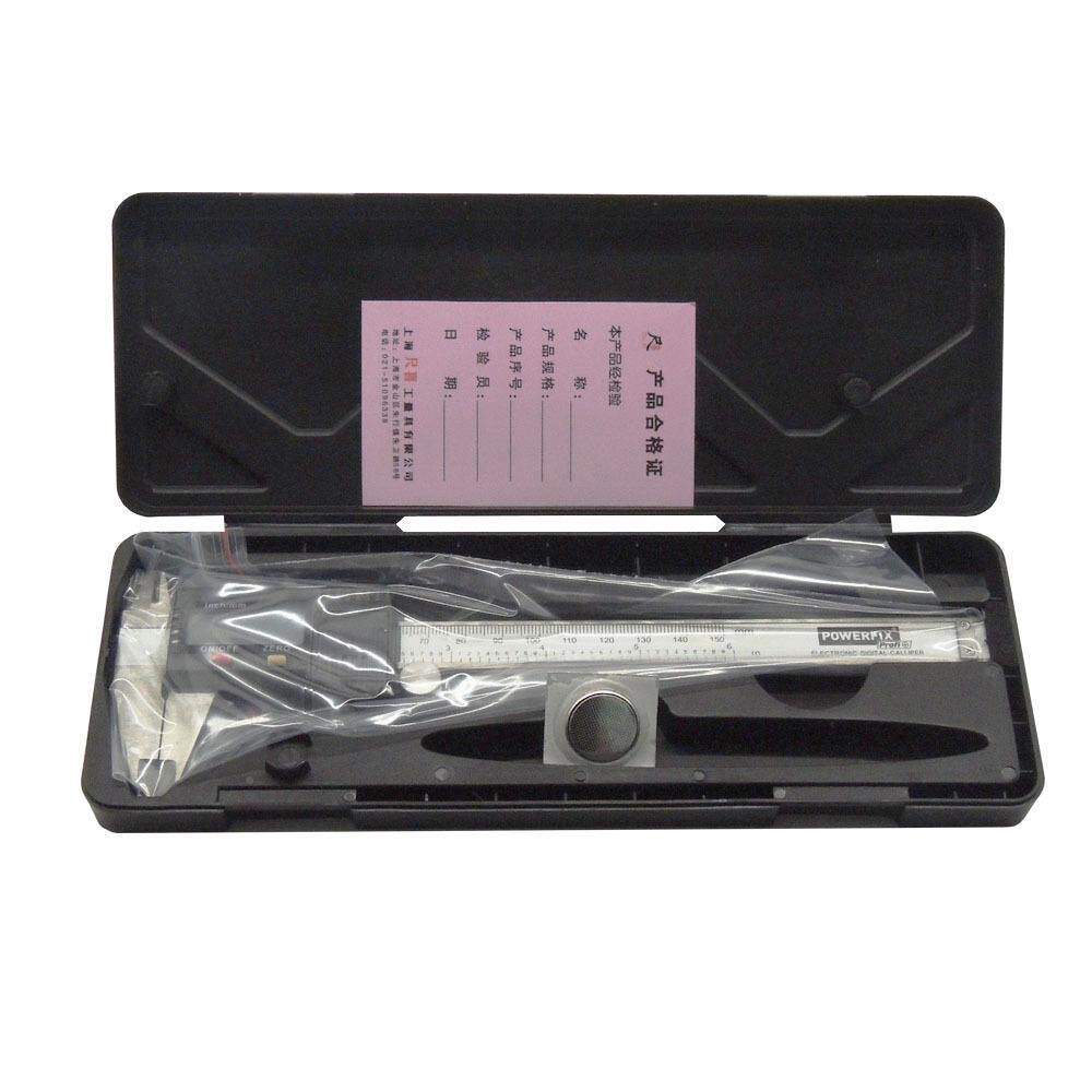 尺钱工电数显卡尺不锈钢数显卡卡游标尺电子不锈钢0-150mm卡尺大