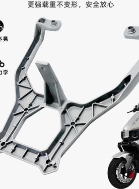 适用台铃苍穹电车架尾加厚压铸铝合动金衣电车后货架尾NDE箱支架