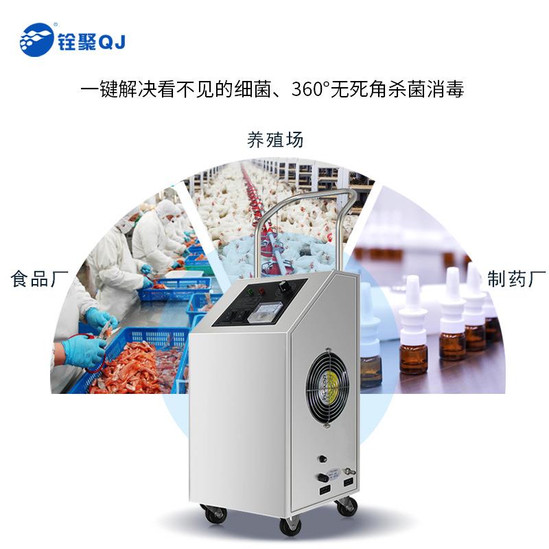 管式臭发生器氧万级洁移净度食品厂车净化动式臭氧KUI消毒机设间