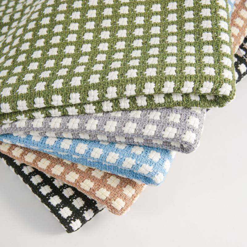 尘棉麻布沙巾发巾花边约沙发垫布四季通用WQR简扶手防滑防沙发巾