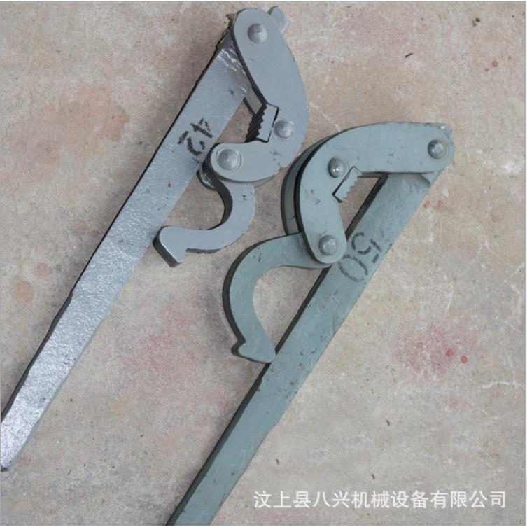 杆自打由钳0钻机井钻探工具自由钳耐磨不滑钻深井钻钻