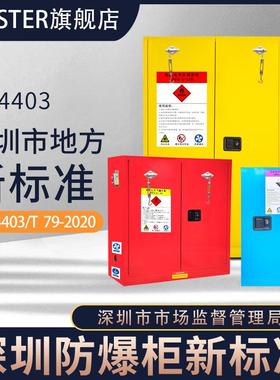 深圳市地方新标准防爆柜DB4403/T 79—2020自动闭门式防火安全柜