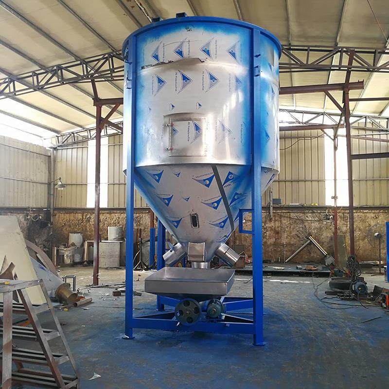 厂家食物立式搅拌机大型塑料颗粒加热拌料罐不锈钢立式搅拌机