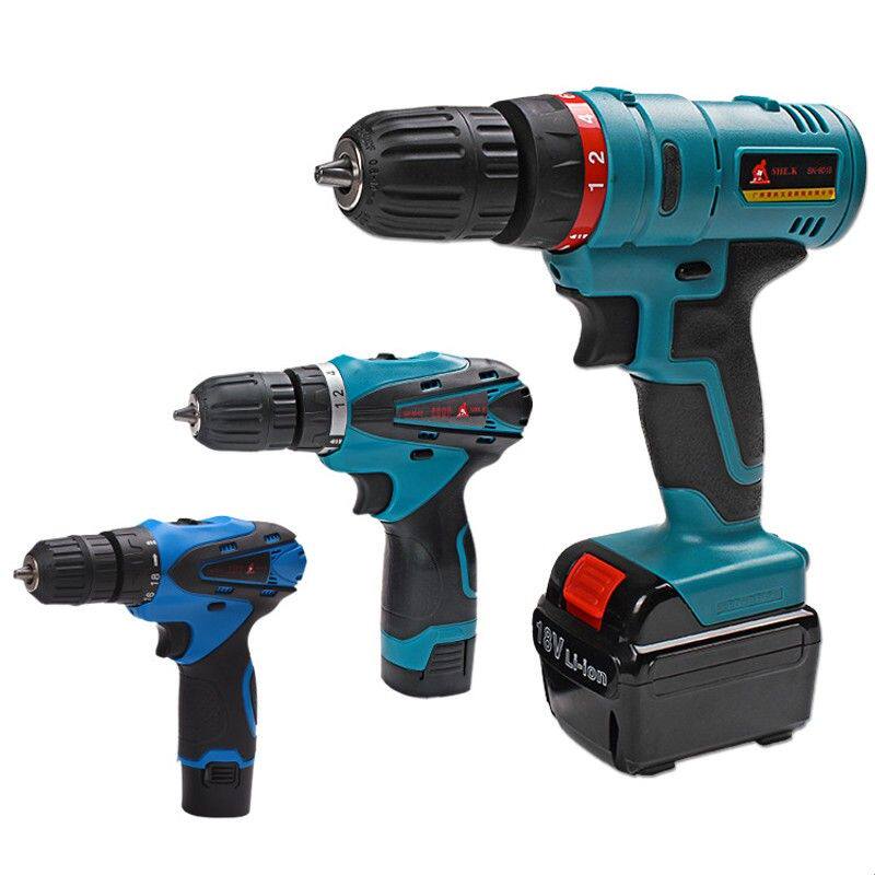 赛科12V18V锂电钻手电钻充电手枪钻电动螺丝刀家用电钻