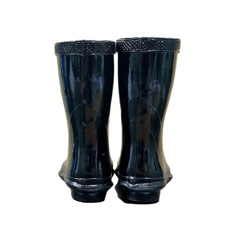 20KV绝缘WVV靴中筒高磨防滑防工靴电耐橡电胶雨靴厂家绝缘靴