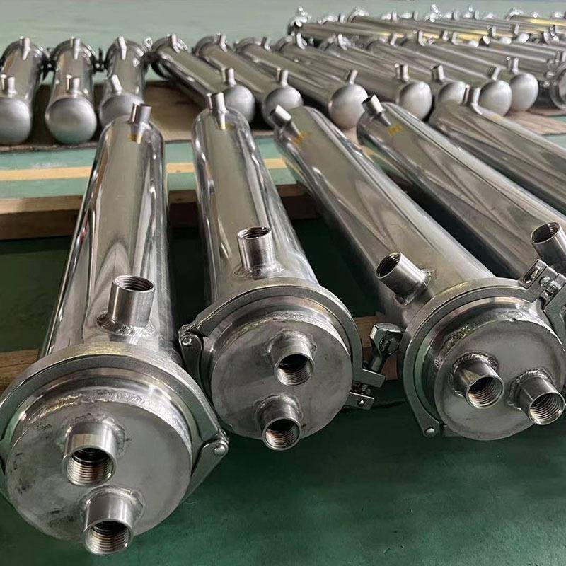 生产供应食用不锈钢管热式换C50器饮料啤酒牛品奶加热器生卫级冷