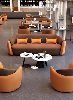 艺MTA002-7发轻奢高级感沙发客厅酒店办公室沙商务洽谈休息区待接