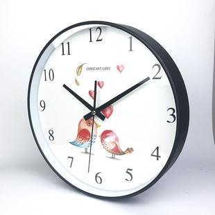 14英寸钟钟表挂数客厅教室2626石英c钟现代简约塑料字35m时钟工厂