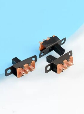 整包SS12F15VG2/3/4/5/6/7立式横柄式/杠杆O式拨动 滑动开关3脚2