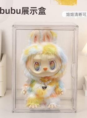 尘收纳盒亚克力前方高能三代扎染磁高透防AIF吸起展示柜一件批