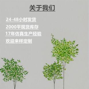 厂仿家直销真植物蕨类人造花假草壁鹿角挂墙面装饰居家绿植仿真鹿