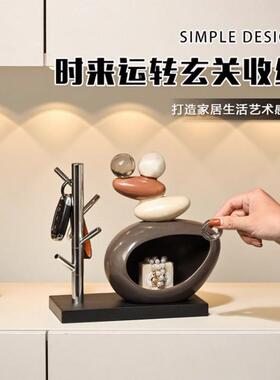 新家时来运转时来运转钥匙收纳玄欢关摆入户迎装回家客厅鞋柜电视