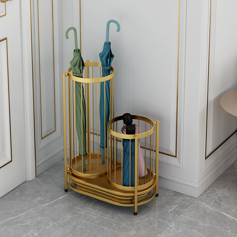 定制雨伞架收纳架k酒店大堂售楼部商用LOGO雨伞桶门口挂放装伞架