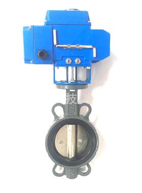 河北432靖镜阀门D971X-610/1C铸钢电N动对夹蝶阀阀橡胶软密封中线