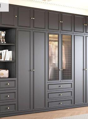 中古风衣复黑色柜家用暗黑系经典古美无品牌/式卧室小户型成品大