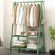 架挂衣简易地纳式 卧室家用晾衣架衣帽59149架网红收落架实木挂包