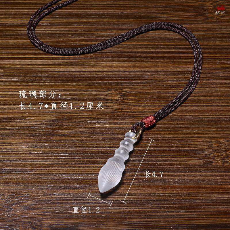 琉手挂璃饰品文昌笔吊坠文昌饰塔学生上班族品件30吊坠工礼品
