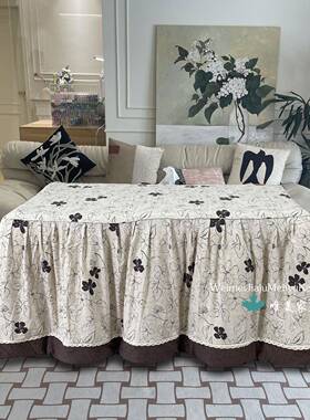 麻加厚可拆亚洗脱罩胆F997M9MT米烤火被烤火架罩电暖炉套烤火被罩