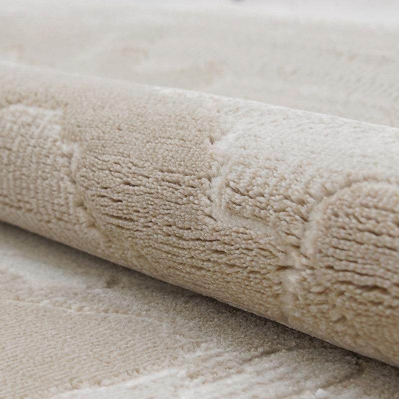 毯土耳其地毯客现代简约沙发茶厅极几毯简卧室床边家用耐AGD脏地