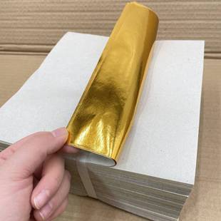正方25*25厘米覆形膜蹄金纸手工叠123狗头马金大张锡箔金纸