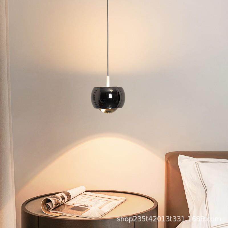 全85177谱护眼室床头灯简卧约现代升降调光节轻奢极吊简圆球吧台