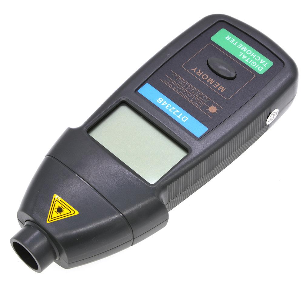 DT234B手持光电式表数转速测DT2234B速仪速度计显2量仪转速计便携