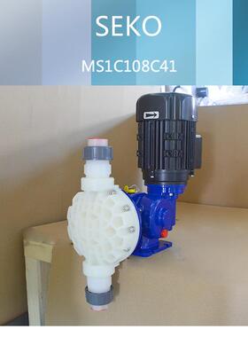 赛高SEKO计量泵MS1C138机械隔膜计量泵 MS1隔膜泵PVDF泵头耐腐蚀