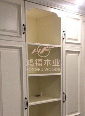 实轻奢木衣柜欧式衣QLB柜家用卧实室出租房用简组装木收纳易柜子