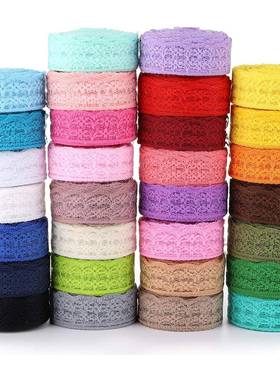 现货米字蕾丝花边涤无弹蕾丝133-1纶鞋帽花箱包辅服饰蕾丝边料