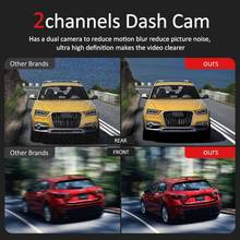 20497像25新款双录4K行车记仪高清ADAS循环录3录.2寸GPS车载记录