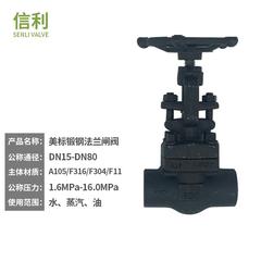 信利H高压锻钢焊闸接法兰622阀Z61-8500LB厂家直供DN0耐高温高压