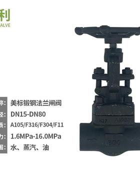 信利H高压锻钢焊闸接法兰622阀Z61-8500LB厂家直供DN0耐高温高压